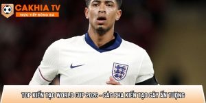 Top kiến tạo World Cup 2026 – Các pha kiến tạo gây ấn tượng