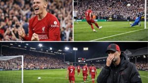 Phù thủy Florian Wirtz ghi bàn đầu tiên tại Ngoại hạng Anh nhưng không giúp The Kop thắng trận