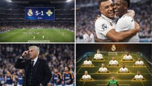 Real Madrid hủy diệt Betis 5-1 Sự khẳng định của sức mạnh chiều sâu