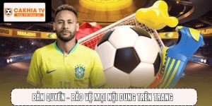 Bản quyền – Bảo vệ mọi nội dung trên trang trực tiếp bóng đá